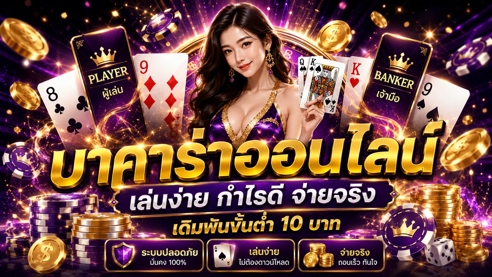 คาสิโนสดออนไลน์ 1bsbet บาคาร่า รูเล็ต
